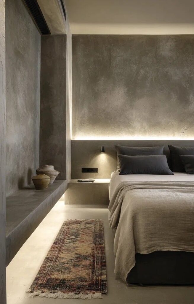 Microcemento en suelo y paredes en Madrid - Renueva Reformas